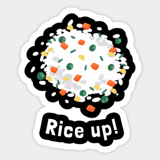 Rice up! Sticker